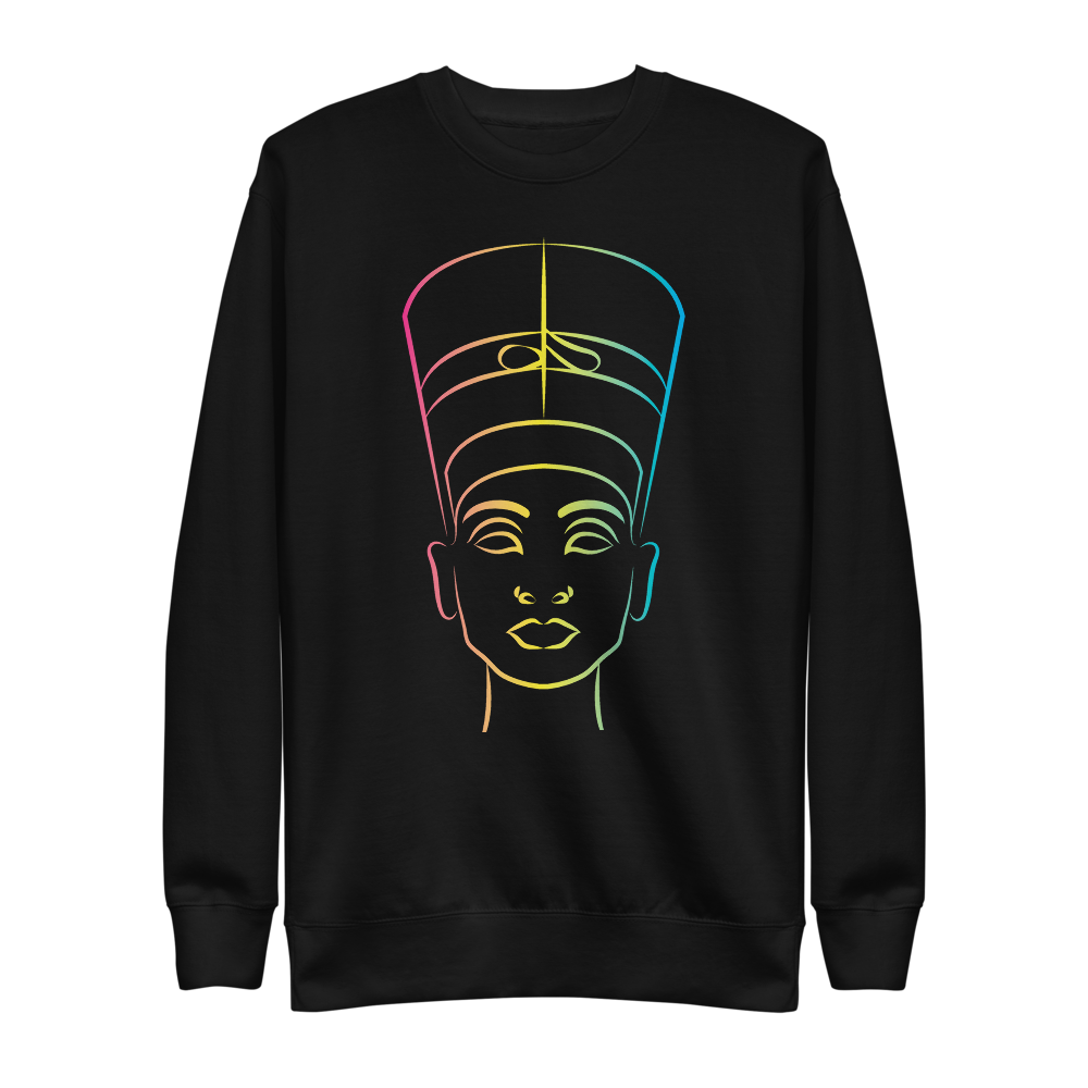 Nefertiti Unisex Fleece Pullover